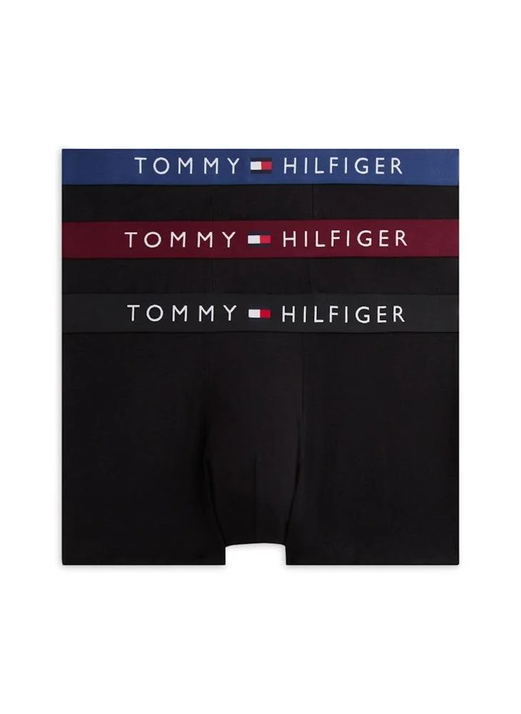 TOMMY HILFIGER 3-Pack TH Original Logo Waistband Trunks
